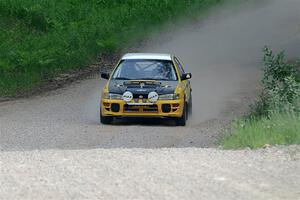 Katie Gingras / Steve Gingras Subaru Impreza on SS4, Hollow Woodtick.