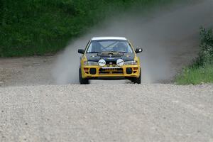 Katie Gingras / Steve Gingras Subaru Impreza on SS4, Hollow Woodtick.