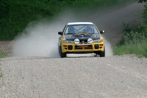 Katie Gingras / Steve Gingras Subaru Impreza on SS4, Hollow Woodtick.