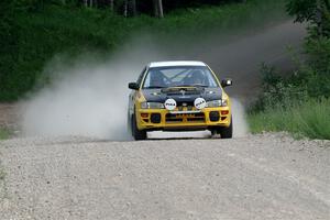 Katie Gingras / Steve Gingras Subaru Impreza on SS4, Hollow Woodtick.