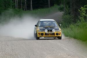 Katie Gingras / Steve Gingras Subaru Impreza on SS4, Hollow Woodtick.