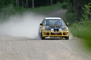 Katie Gingras / Steve Gingras Subaru Impreza on SS4, Hollow Woodtick.