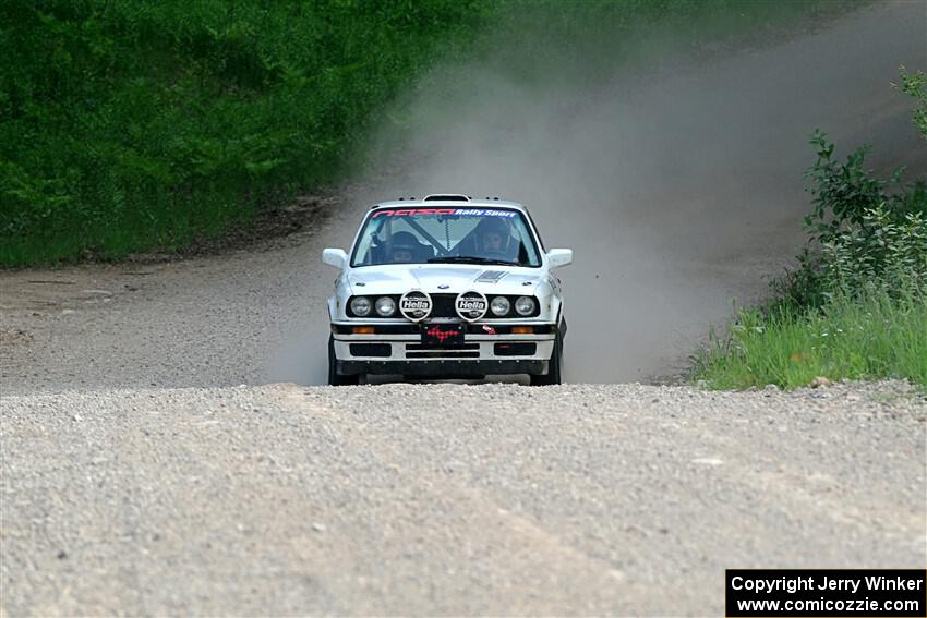 Heath Shively / Elena Huizar BMW 325i on SS4, Hollow Woodtick.