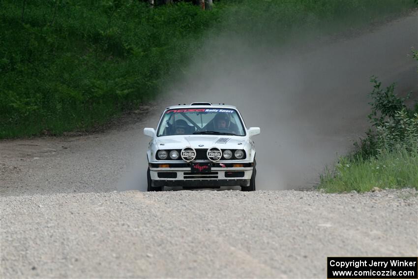 Heath Shively / Elena Huizar BMW 325i on SS4, Hollow Woodtick.