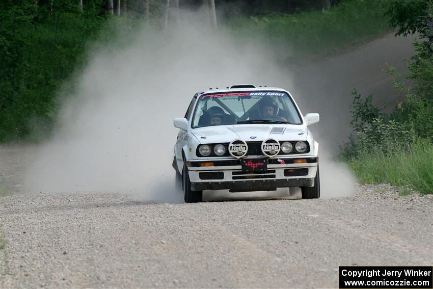 Heath Shively / Elena Huizar BMW 325i on SS4, Hollow Woodtick.