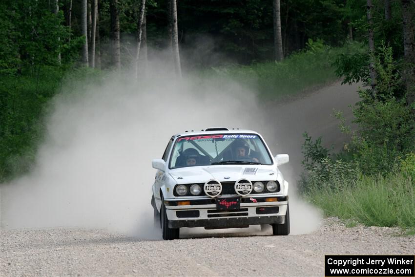 Heath Shively / Elena Huizar BMW 325i on SS4, Hollow Woodtick.