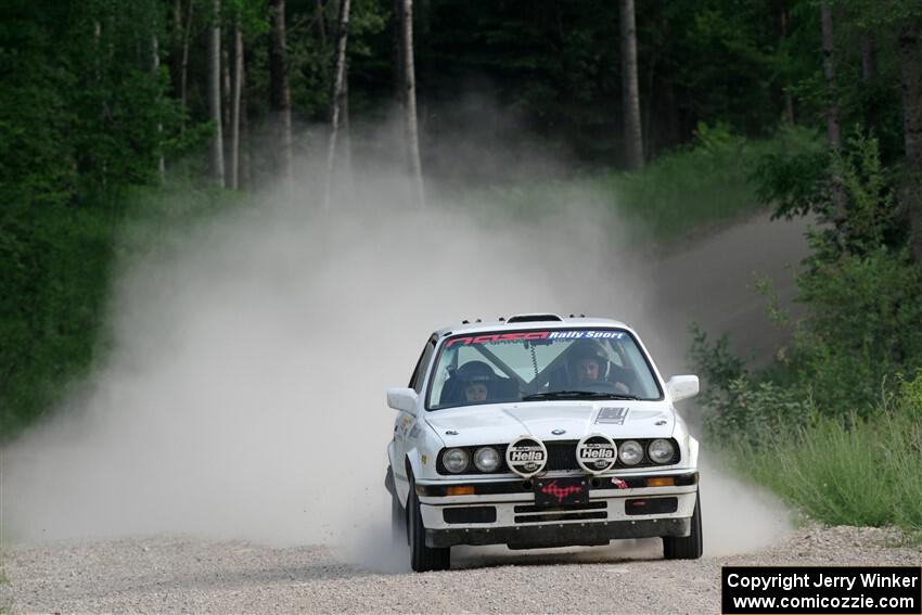 Heath Shively / Elena Huizar BMW 325i on SS4, Hollow Woodtick.