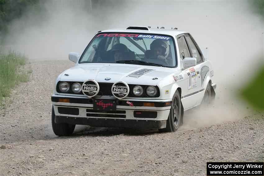 Heath Shively / Elena Huizar BMW 325i on SS4, Hollow Woodtick.