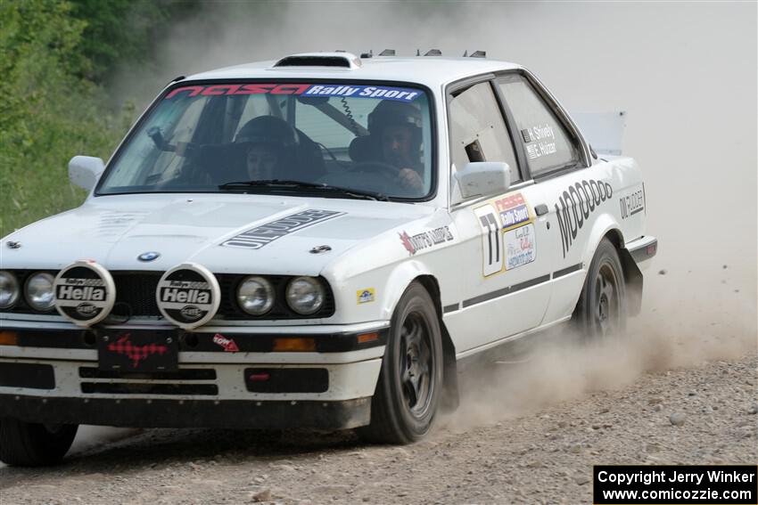 Heath Shively / Elena Huizar BMW 325i on SS4, Hollow Woodtick.