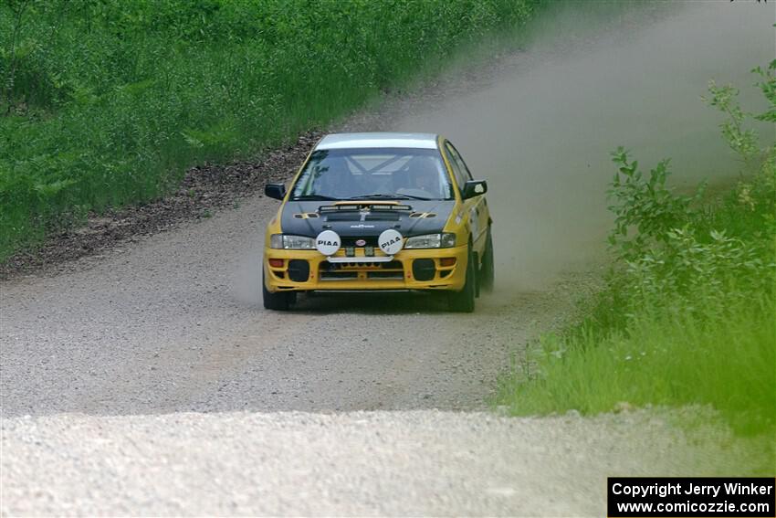 Katie Gingras / Steve Gingras Subaru Impreza on SS4, Hollow Woodtick.