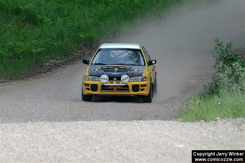 Katie Gingras / Steve Gingras Subaru Impreza on SS4, Hollow Woodtick.