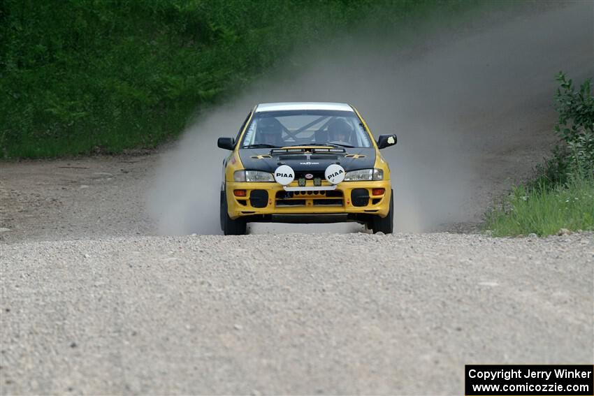 Katie Gingras / Steve Gingras Subaru Impreza on SS4, Hollow Woodtick.