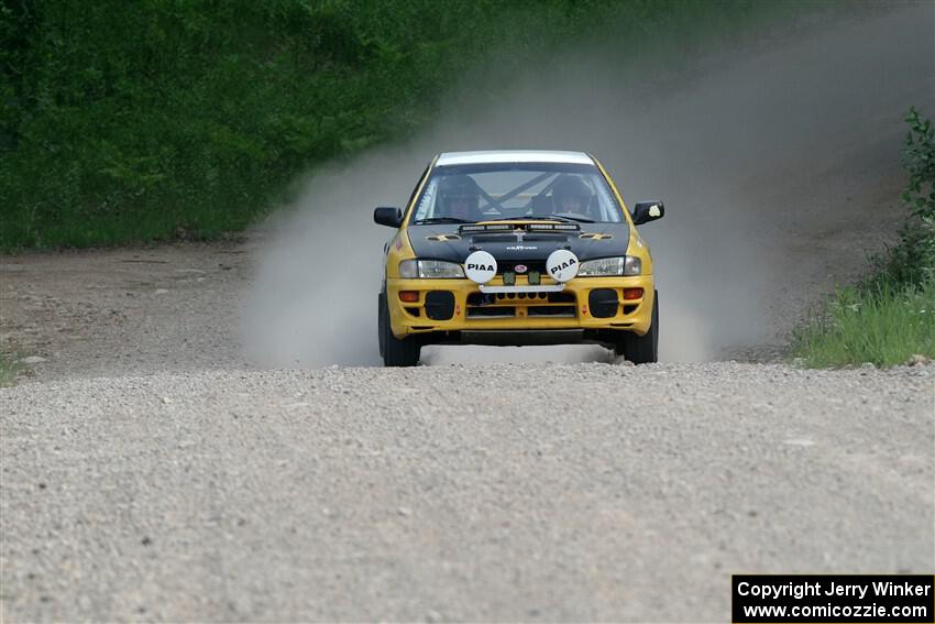 Katie Gingras / Steve Gingras Subaru Impreza on SS4, Hollow Woodtick.