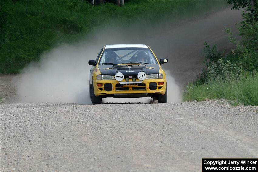 Katie Gingras / Steve Gingras Subaru Impreza on SS4, Hollow Woodtick.