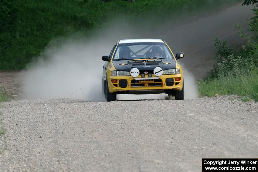 Katie Gingras / Steve Gingras Subaru Impreza on SS4, Hollow Woodtick.