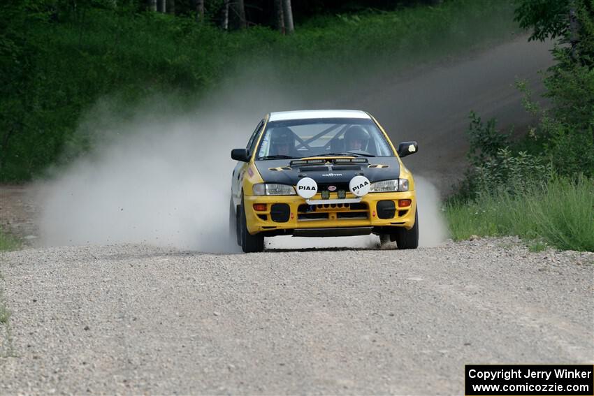 Katie Gingras / Steve Gingras Subaru Impreza on SS4, Hollow Woodtick.