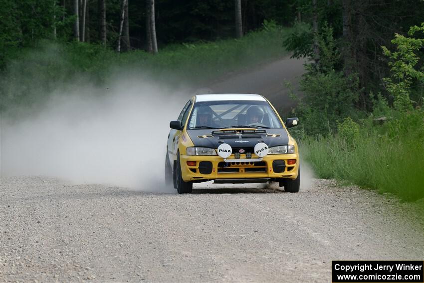 Katie Gingras / Steve Gingras Subaru Impreza on SS4, Hollow Woodtick.