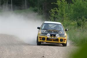 Katie Gingras / Steve Gingras Subaru Impreza on SS4, Hollow Woodtick.