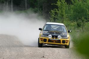 Katie Gingras / Steve Gingras Subaru Impreza on SS4, Hollow Woodtick.