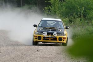 Katie Gingras / Steve Gingras Subaru Impreza on SS4, Hollow Woodtick.