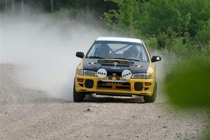 Katie Gingras / Steve Gingras Subaru Impreza on SS4, Hollow Woodtick.