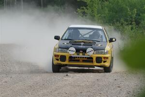 Katie Gingras / Steve Gingras Subaru Impreza on SS4, Hollow Woodtick.