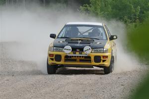 Katie Gingras / Steve Gingras Subaru Impreza on SS4, Hollow Woodtick.