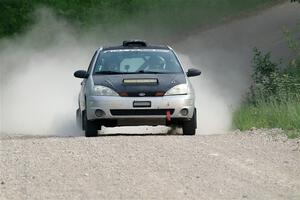 Srikanth Nayini / Otis Lee Miller Ford Focus SVT on SS4, Hollow Woodtick.