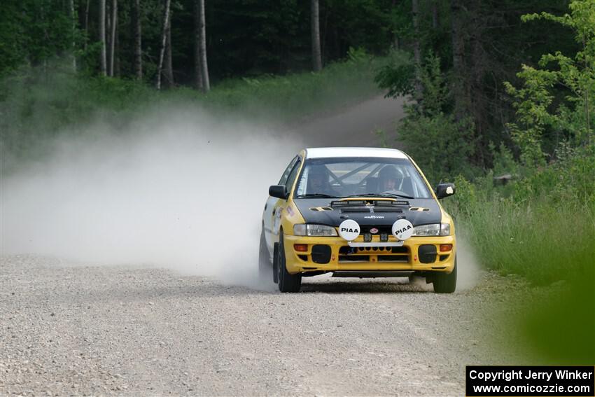 Katie Gingras / Steve Gingras Subaru Impreza on SS4, Hollow Woodtick.