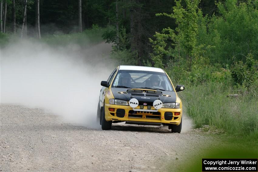 Katie Gingras / Steve Gingras Subaru Impreza on SS4, Hollow Woodtick.