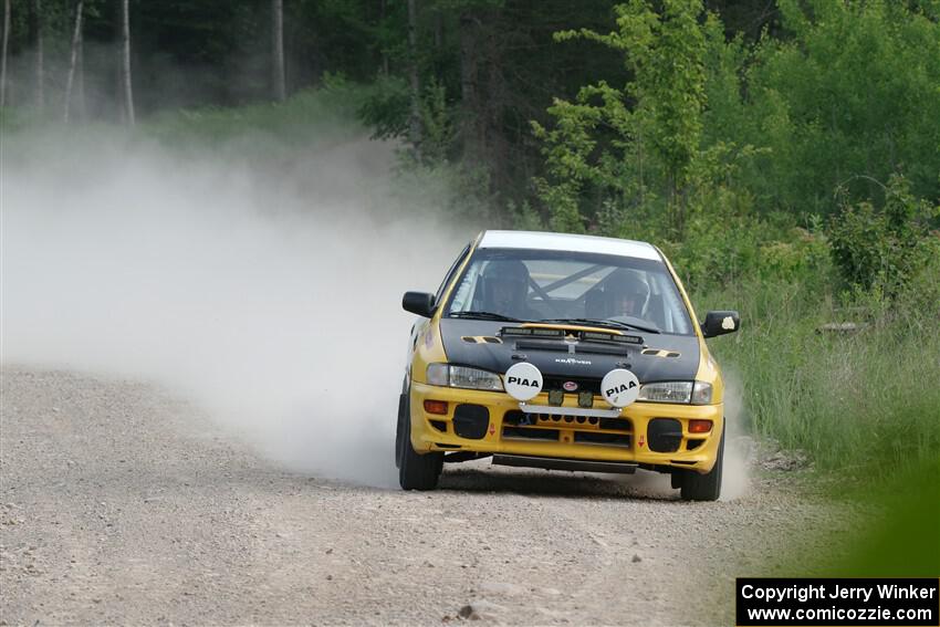 Katie Gingras / Steve Gingras Subaru Impreza on SS4, Hollow Woodtick.