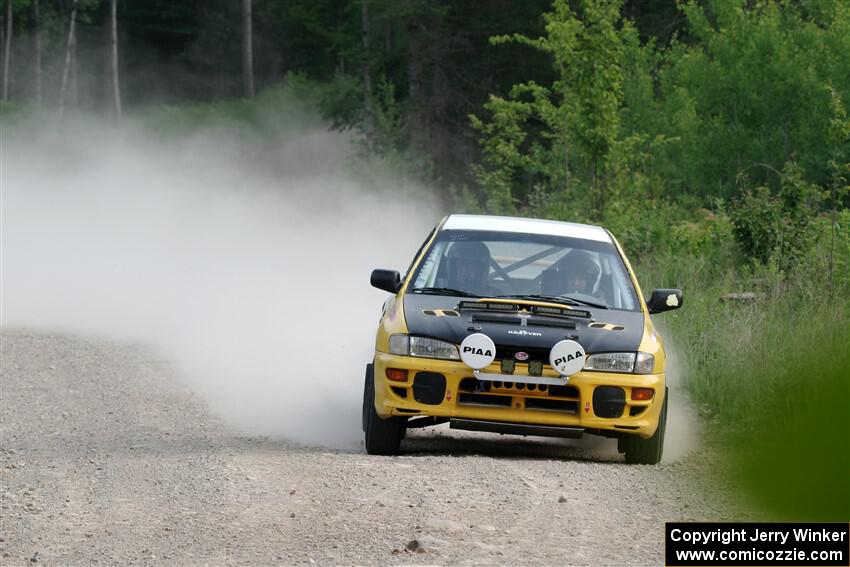 Katie Gingras / Steve Gingras Subaru Impreza on SS4, Hollow Woodtick.