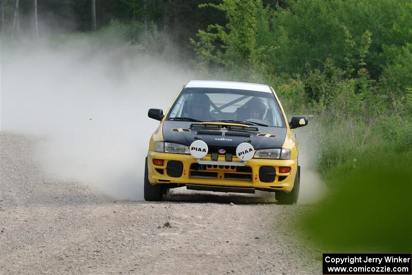 Katie Gingras / Steve Gingras Subaru Impreza on SS4, Hollow Woodtick.