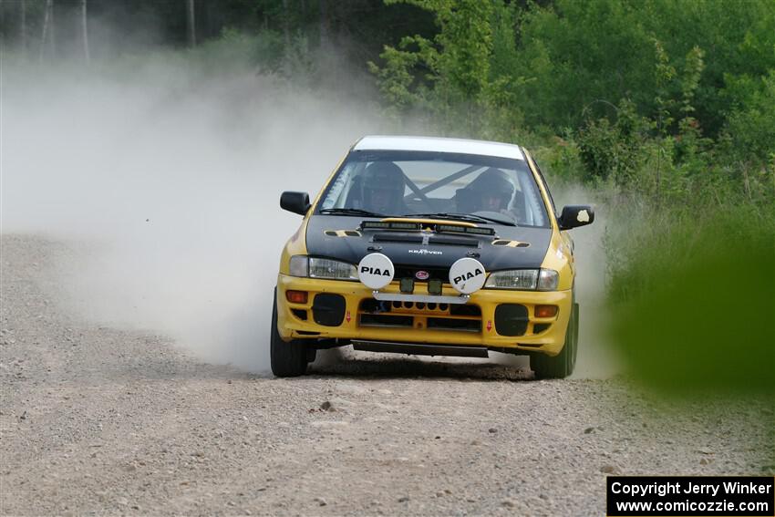 Katie Gingras / Steve Gingras Subaru Impreza on SS4, Hollow Woodtick.