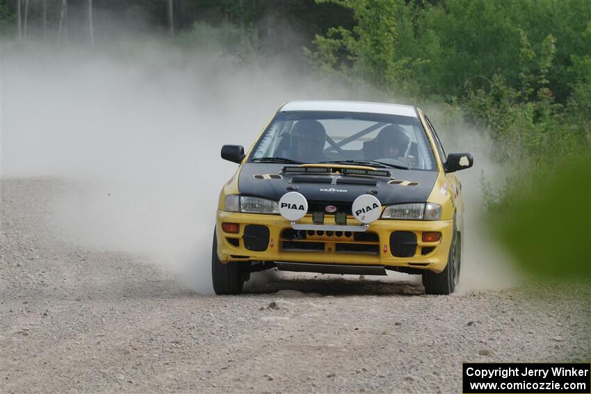 Katie Gingras / Steve Gingras Subaru Impreza on SS4, Hollow Woodtick.