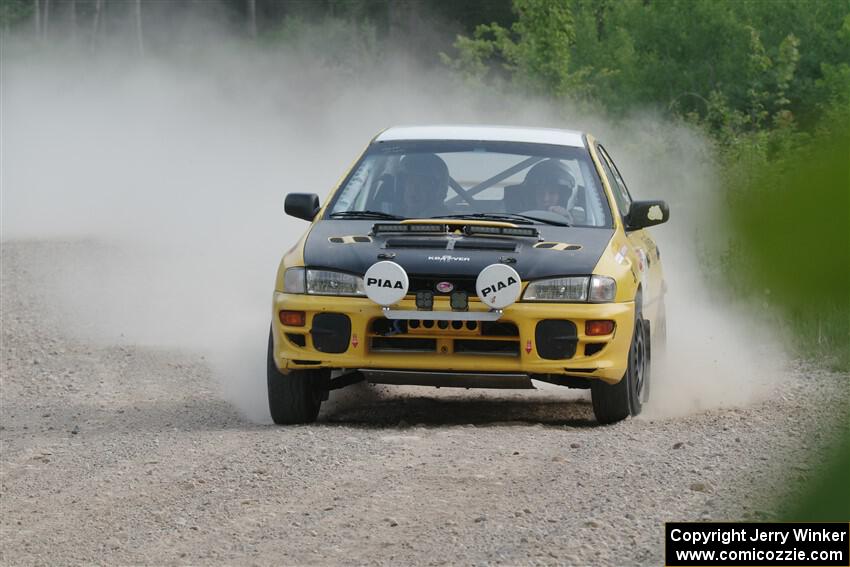 Katie Gingras / Steve Gingras Subaru Impreza on SS4, Hollow Woodtick.