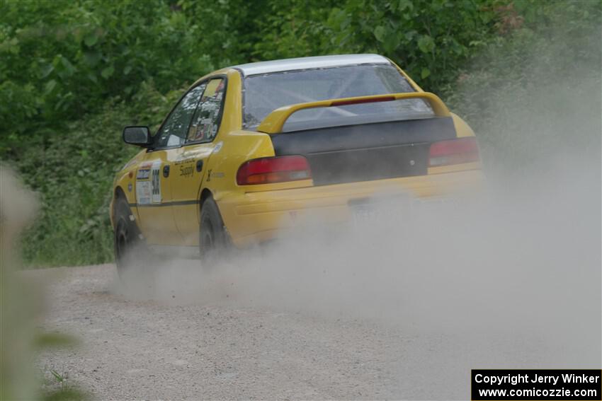 Katie Gingras / Steve Gingras Subaru Impreza on SS4, Hollow Woodtick.