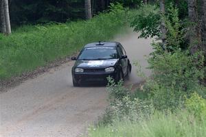 Chase Blakely / Mike Callaway VW GTI on SS4, Hollow Woodtick.