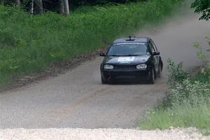 Chase Blakely / Mike Callaway VW GTI on SS4, Hollow Woodtick.