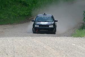 Chase Blakely / Mike Callaway VW GTI on SS4, Hollow Woodtick.