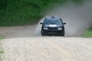 Chase Blakely / Mike Callaway VW GTI on SS4, Hollow Woodtick.