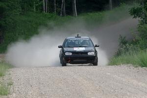 Chase Blakely / Mike Callaway VW GTI on SS4, Hollow Woodtick.