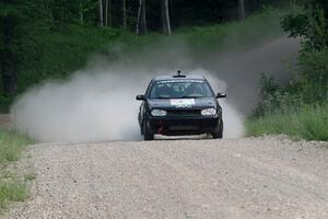 Chase Blakely / Mike Callaway VW GTI on SS4, Hollow Woodtick.