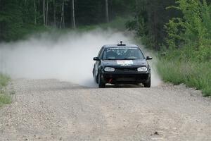 Chase Blakely / Mike Callaway VW GTI on SS4, Hollow Woodtick.