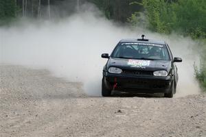 Chase Blakely / Mike Callaway VW GTI on SS4, Hollow Woodtick.