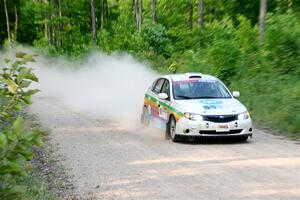 Sam Jacques / Trevor LaCombe Subaru Impreza on SS5, Chainsaw Junction.