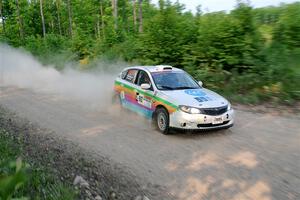 Sam Jacques / Trevor LaCombe Subaru Impreza on SS5, Chainsaw Junction.