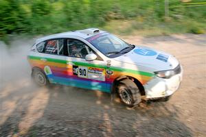 Sam Jacques / Trevor LaCombe Subaru Impreza on SS5, Chainsaw Junction.