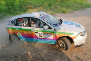 Sam Jacques / Trevor LaCombe Subaru Impreza on SS5, Chainsaw Junction.