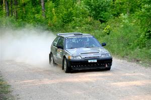 Nick Lyle / Kevin Dobrowolski Honda Civic Si on SS5, Chainsaw Junction.